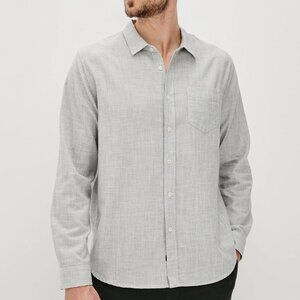 Rails Men's Wyatt shirt Platinum Etch Shirt Size XXL